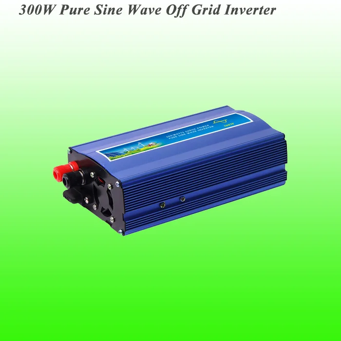 300W Off Grid Pure Sine Wave Inverter with DC12V/24V input, Wind Generator Inverter, 3 Years Warranty! 
300W Off Grid Pure Sine Wave Inverter with DC12V/24V input, Wind Generator Inverter, 3 Years Warranty!