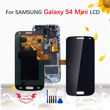 AMOLED LCD For Samsung Galaxy S4 Mini I9190 I9192 I9195 LCD Display Touch Screen Digitizer Assembly Replacement with Frame+tools
AMOLED LCD For Samsung Galaxy S4 Mini I9190 I9192 I9195 LCD Display Touch Screen Digitizer Assembly Replacement with Frame+tools