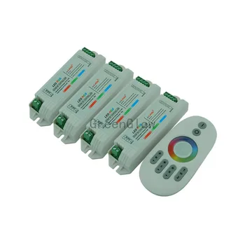 High quality 4 zone touch Remote RGB with 2.4G LED controlle for LED strip LED module light free shipping
High quality 4 zone touch Remote RGB with 2.4G LED controlle for LED strip LED module light free shipping