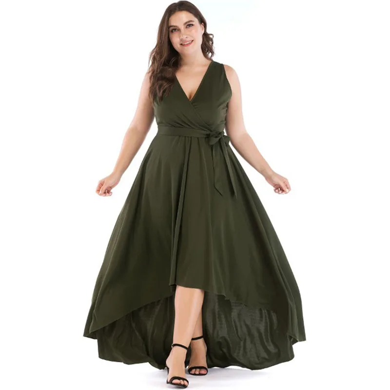 PANJOINER 2019 Plus Size Women Dress Summer Casual Big Size 5XL 4XL 3XL Maxi Dress Sleeveless V-Neck Party Dresses Vestidos D084
PANJOINER 2019 Plus Size Women Dress Summer Casual Big Size 5XL 4XL 3XL Maxi Dress Sleeveless V-Neck Party Dresses Vestidos D084
