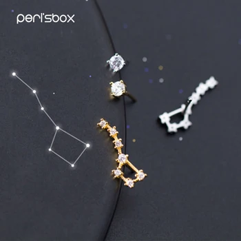 Peri'sbox 925 Sterling Silver Constellation Stud Earrings Sparkly Zirconia Real Silver Star Earring Big Dipper Ear Climber Sweep
Peri'sbox 925 Sterling Silver Constellation Stud Earrings Sparkly Zirconia Real Silver Star Earring Big Dipper Ear Climber Sweep