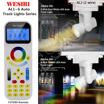 Mi.Light AL1/Al2/Al3/AL4/AL5/AL6 25W 2-wire/4-wire Dimmer/Dual White/RGBW 99 Groups LED Auto Track Light+FUT090 Remote
Mi.Light AL1/Al2/Al3/AL4/AL5/AL6 25W 2-wire/4-wire Dimmer/Dual White/RGBW 99 Groups LED Auto Track Light+FUT090 Remote