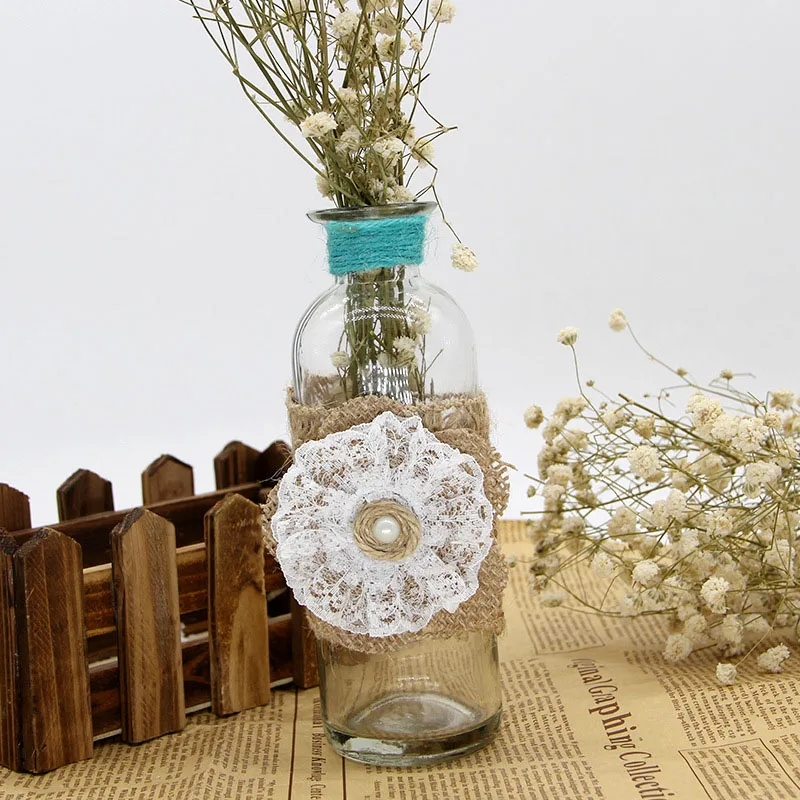 1pcs Handmade Natural Jute Burlap Lace Rose Flower DIY Craft Supplies Vintage Favor Rustic Wedding Decoration Centerpieces
1pcs Handmade Natural Jute Burlap Lace Rose Flower DIY Craft Supplies Vintage Favor Rustic Wedding Decoration Centerpieces
