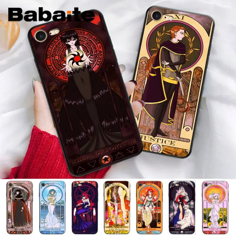 Babaite Sailor Moon Tarot Cartoon Colorful Printing Drawing TPU Phone Case for iPhone X 8 7 6 6S Plus X 5 5S SE XR XS XSMAX
Babaite Sailor Moon Tarot Cartoon Colorful Printing Drawing TPU Phone Case for iPhone X 8 7 6 6S Plus X 5 5S SE XR XS XSMAX