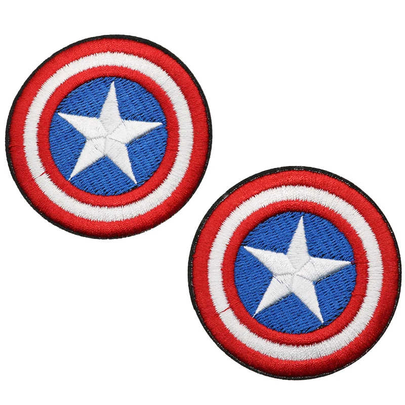 Captain America Adhesive Stripe Patch Ironing Embroidered Patch Clothing T-Shirt Denim Backpack Fashion Fabric Decoration
Captain America Adhesive Stripe Patch Ironing Embroidered Patch Clothing T-Shirt Denim Backpack Fashion Fabric Decoration