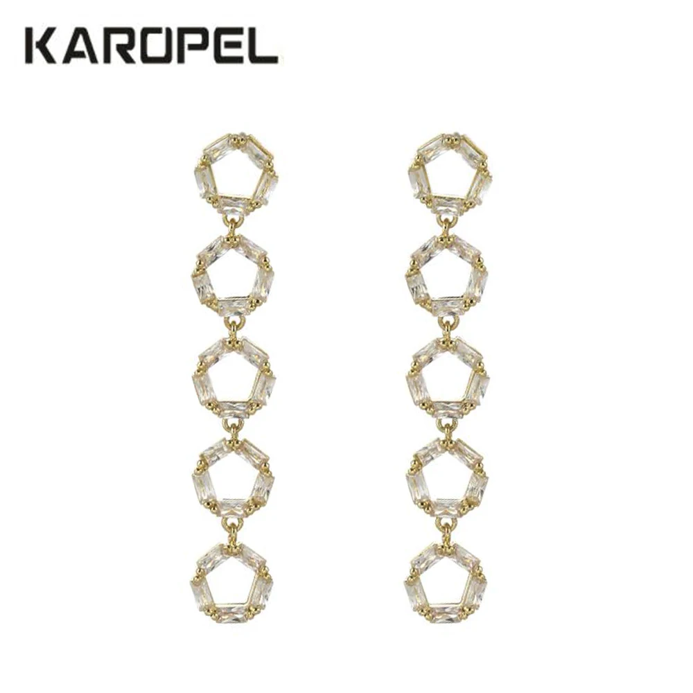 Fashion Crystal Zircon Circle Tassel Earrings Fashion Zircon Drop Dangle Earrings Jewelry Gift For Women
Fashion Crystal Zircon Circle Tassel Earrings Fashion Zircon Drop Dangle Earrings Jewelry Gift For Women