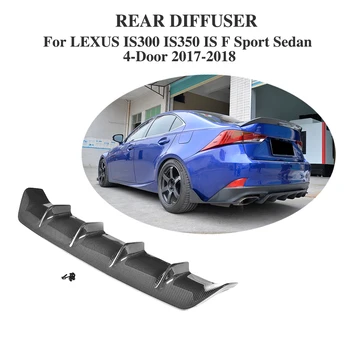 Carbon Fiber Rear Diffuser Lip Spoiler Bumper Guard For LEXUS IS300 IS350 IS F Sport Sedan 4 Door 17-18
Carbon Fiber Rear Diffuser Lip Spoiler Bumper Guard For LEXUS IS300 IS350 IS F Sport Sedan 4 Door 17-18
