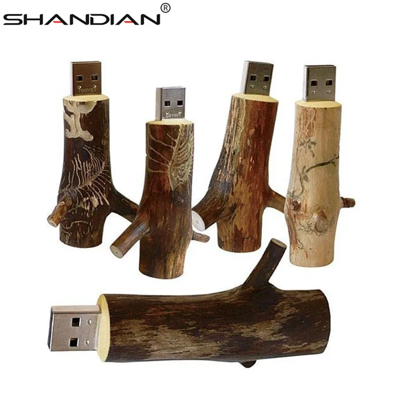 SHANDIAN Special Novelty Flash disk natural Wooden model branch memory stick pendive 4GB 8GB 16GB 32GB thumb drive usb creativo
SHANDIAN Special Novelty Flash disk natural Wooden model branch memory stick pendive 4GB 8GB 16GB 32GB thumb drive usb creativo