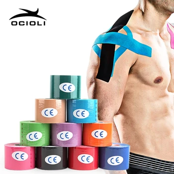 5cm X 5m Kinesiology Tape Roll Cotton Elastic Adhesive Sports Muscle Patch Tape Bandage Physio Strain Injury Support Kinesiotape
5cm X 5m Kinesiology Tape Roll Cotton Elastic Adhesive Sports Muscle Patch Tape Bandage Physio Strain Injury Support Kinesiotape