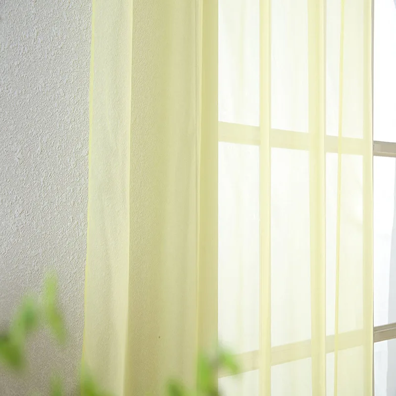 White Blue Yellow Voile Door Window Curtains for Living Room Drape Panel Sheer Tulle For Home Decor Bedroom Kitchen Home Textile
White Blue Yellow Voile Door Window Curtains for Living Room Drape Panel Sheer Tulle For Home Decor Bedroom Kitchen Home Textile