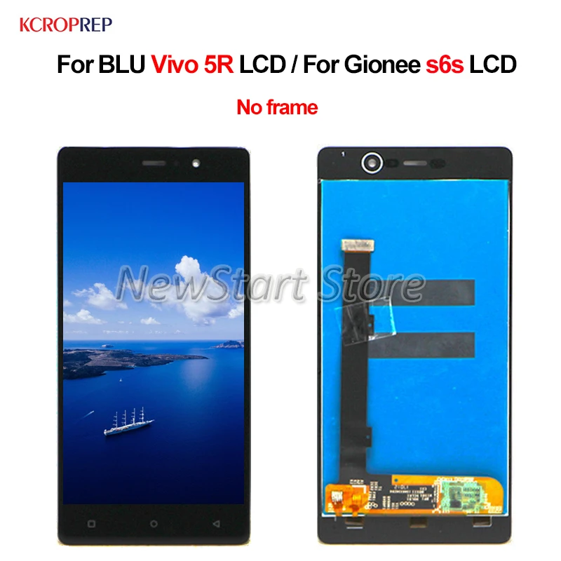 Для BLU Vivo 5R ЖК-дисплей для Gionee s6s с сенсорным экраном дигитайзер сборка запасные