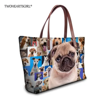 TWOHEARTSGIRL Gray Pug Dog Handbag for Women Casual Printing Animal Shoulder Bag Pretty Lovely Teen Girls Shoulder Handbag
TWOHEARTSGIRL Gray Pug Dog Handbag for Women Casual Printing Animal Shoulder Bag Pretty Lovely Teen Girls Shoulder Handbag
