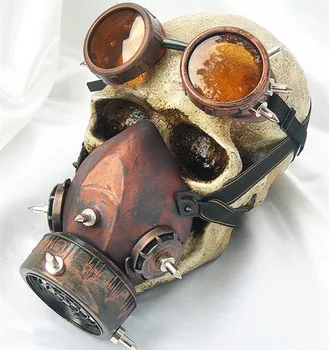 Steam Punk Mask Steampunk mask Gas Masks Daft Punk mighty Road Warrior Metal Rivet Respirator Goggles Mad Max Vintage glasses
Steam Punk Mask Steampunk mask Gas Masks Daft Punk mighty Road Warrior Metal Rivet Respirator Goggles Mad Max Vintage glasses