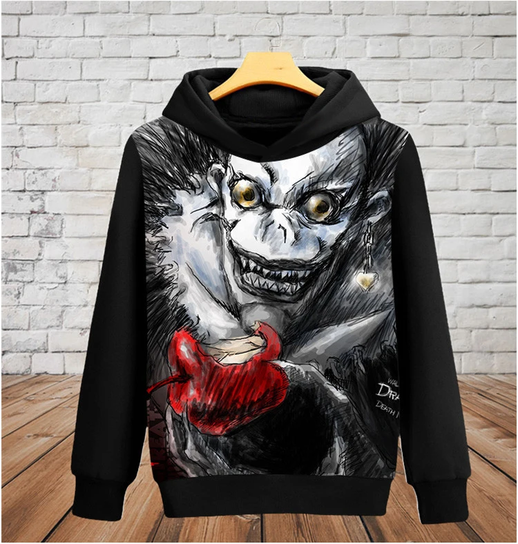 Japan Anime Death Note Hoodies Boys/men Cosplay Yamaguchi Kappei Sweatshirts Printed cos
Japan Anime Death Note Hoodies Boys/men Cosplay Yamaguchi Kappei Sweatshirts Printed cos