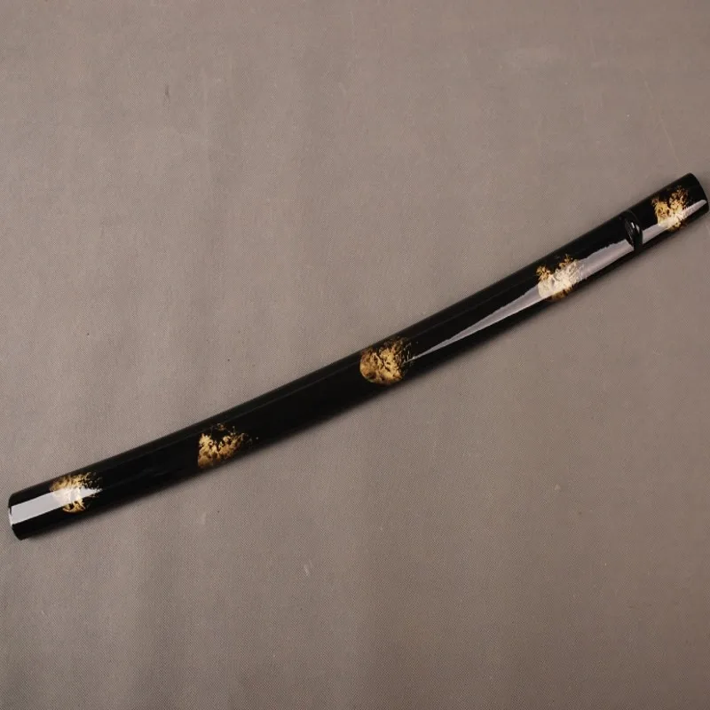 Delicate Sword Fitting Black Glossy Lacquered Scabbard Wooden Saya Sheath Scabbard for Samurai Sword Japanese Katana SYQ1
Delicate Sword Fitting Black Glossy Lacquered Scabbard Wooden Saya Sheath Scabbard for Samurai Sword Japanese Katana SYQ1