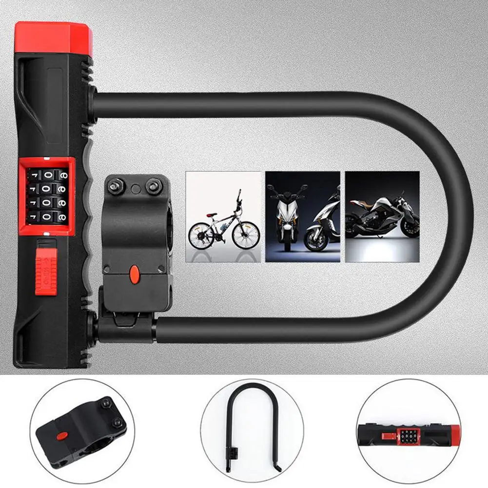 U-Shaped Anti-Hydraulic Shear Anti Theft Bicycle Motorcycle Password Safety Lock
U-Shaped Anti-Hydraulic Shear Anti Theft Bicycle Motorcycle Password Safety Lock