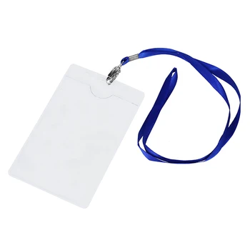 2 Pcs Vertical Clear Plastic ID Badge Card Holder w Lanyard Neck Strap
2 Pcs Vertical Clear Plastic ID Badge Card Holder w Lanyard Neck Strap