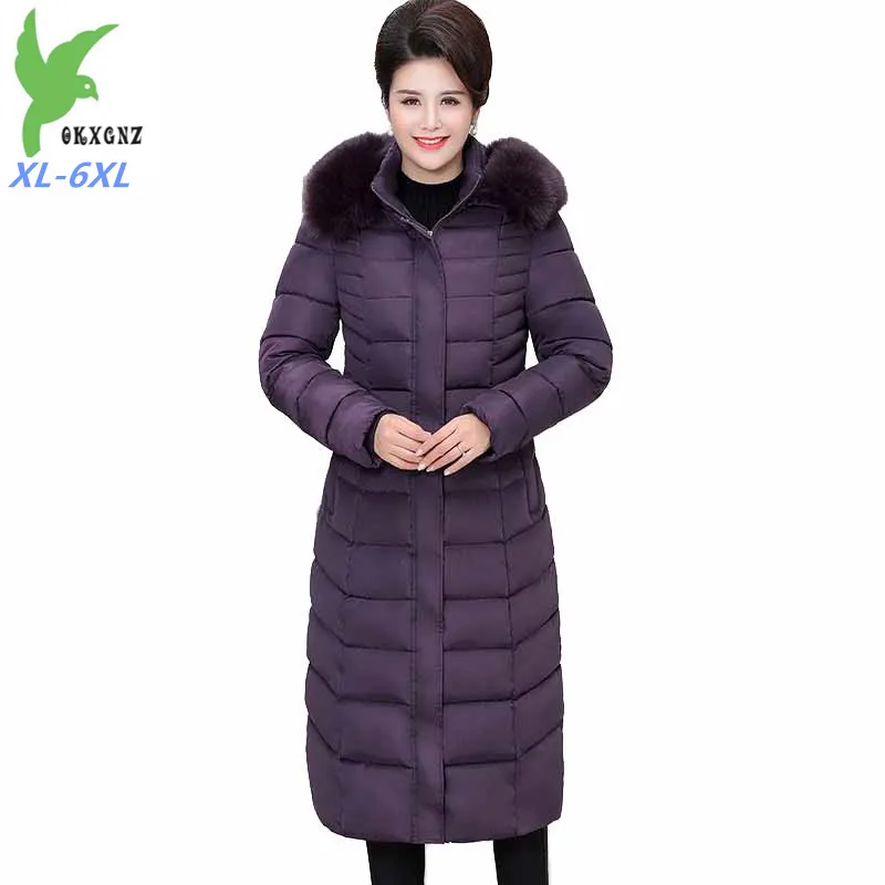 Зимняя женская парка XL-6XL, пуховая куртка из хлопка, утепленное пальто с капюшоном, Женская длинная куртка с меховым воротником и хлопковой подкладкой, женская одежда
Зимняя женская парка XL-6XL, пуховая куртка из хлопка, утепленное пальто с капюшоном, Женская длинная куртка с меховым воротником и хлопковой подкладкой, женская одежда
