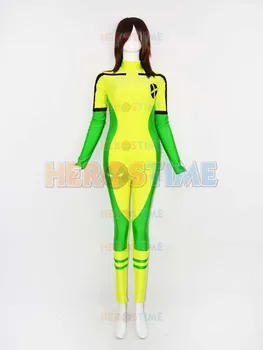 X-men Rogue Costume halloween cosplay Spandex X-men Superhero costume the most popular zentai suit free shipping
X-men Rogue Costume halloween cosplay Spandex X-men Superhero costume the most popular zentai suit free shipping