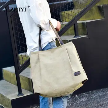Ladies Hand Canvas Big Beach Shoulder Women Messenger Tote Bags Women Canvas Shopping Totes Casual Top-handle Bags Dropshipping
Ladies Hand Canvas Big Beach Shoulder Women Messenger Tote Bags Women Canvas Shopping Totes Casual Top-handle Bags Dropshipping
