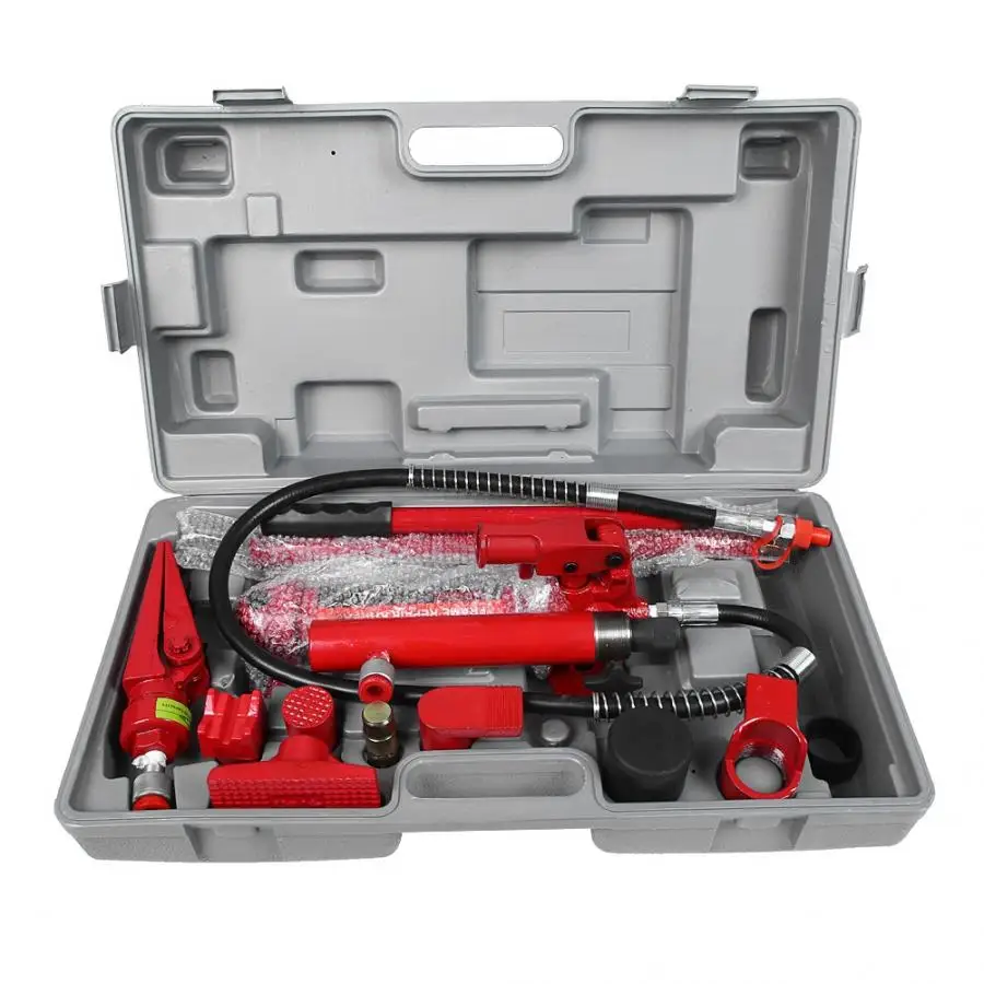 Overseas 1 Set 4 Ton Hydraulic Power Car Van Jack Body Power Repair Kit Tools Red Aluminum Hydraulic Jack
Overseas 1 Set 4 Ton Hydraulic Power Car Van Jack Body Power Repair Kit Tools Red Aluminum Hydraulic Jack