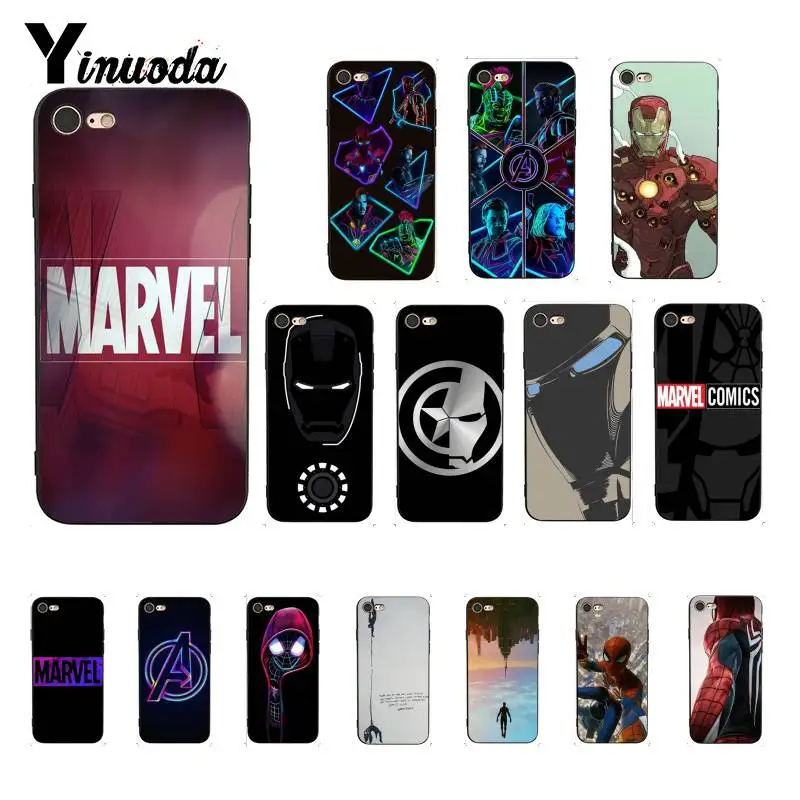 Yinuoda Deadpool Homem de ferro Marvel Avengers Star Wars Pattern Phone Case for iPhone 8 7 6 6S 6Plus X XS MAX 5 5S SE XR 10
Yinuoda Deadpool Homem de ferro Marvel Avengers Star Wars Pattern Phone Case for iPhone 8 7 6 6S 6Plus X XS MAX 5 5S SE XR 10
