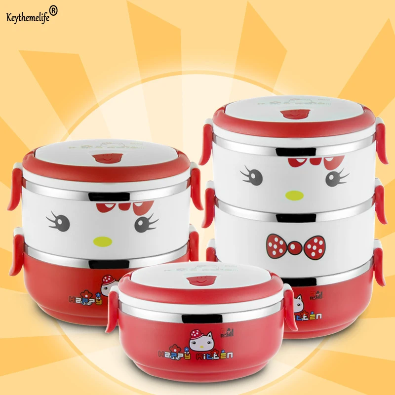 Hello Kitty Stainless Steel Bento Box Thermal Insulation Food Container Storage Lunch Box Kids Dinnerware Tableware
Hello Kitty Stainless Steel Bento Box Thermal Insulation Food Container Storage Lunch Box Kids Dinnerware Tableware