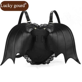 OURCIAO New Love Black Backpack Sky Makes Devil Bat Wings Double Exquisite Female Bag Hot Sale Travel Bags Z825
OURCIAO New Love Black Backpack Sky Makes Devil Bat Wings Double Exquisite Female Bag Hot Sale Travel Bags Z825