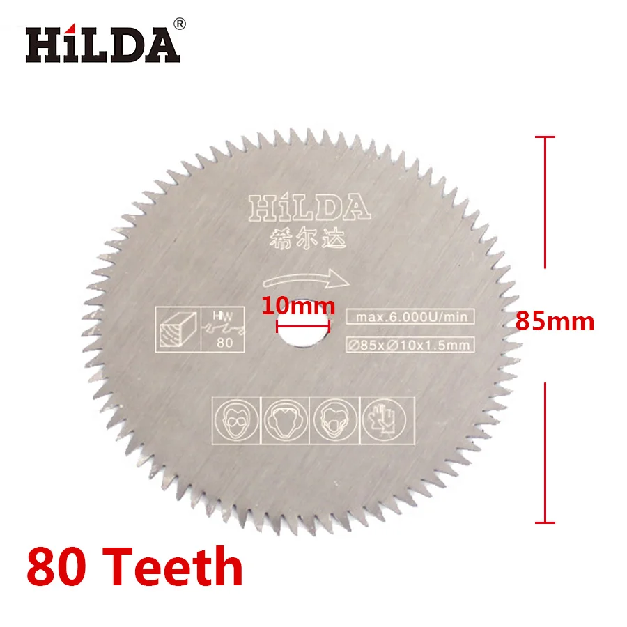 HILDA Mini Circular Saw Blade 80 T for Wood Cutting Power Tool Accessories circular saw blade mini saw
HILDA Mini Circular Saw Blade 80 T for Wood Cutting Power Tool Accessories circular saw blade mini saw