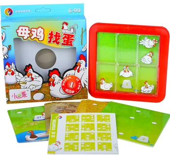Candice guo plastic cartoon puzzle toy game baby birthday gift chicken match egg Intelligence square move logic thinking board
Candice guo plastic cartoon puzzle toy game baby birthday gift chicken match egg Intelligence square move logic thinking board