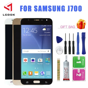 J700 Adjustable Brightness LCD For Samsung Galaxy J7 2015 J700 J700F LCD Display Touch Screen Digitizer Assembly Panel Parts
J700 Adjustable Brightness LCD For Samsung Galaxy J7 2015 J700 J700F LCD Display Touch Screen Digitizer Assembly Panel Parts