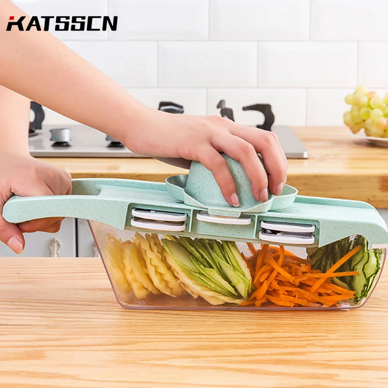 Multi-function Fruit&Vegetable Tools Kitchen Gadgets for Cook Shredder Slicer Food Cutter Carrot Silk Grater Artifact Sets 115
Multi-function Fruit&Vegetable Tools Kitchen Gadgets for Cook Shredder Slicer Food Cutter Carrot Silk Grater Artifact Sets 115