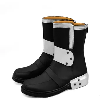 Anime Cosplay Sword Art Online SAO Kirito/Kirigaya Kazuto Cosplay Boots Shoes Hight quality Black PU leather Shoes
Anime Cosplay Sword Art Online SAO Kirito/Kirigaya Kazuto Cosplay Boots Shoes Hight quality Black PU leather Shoes