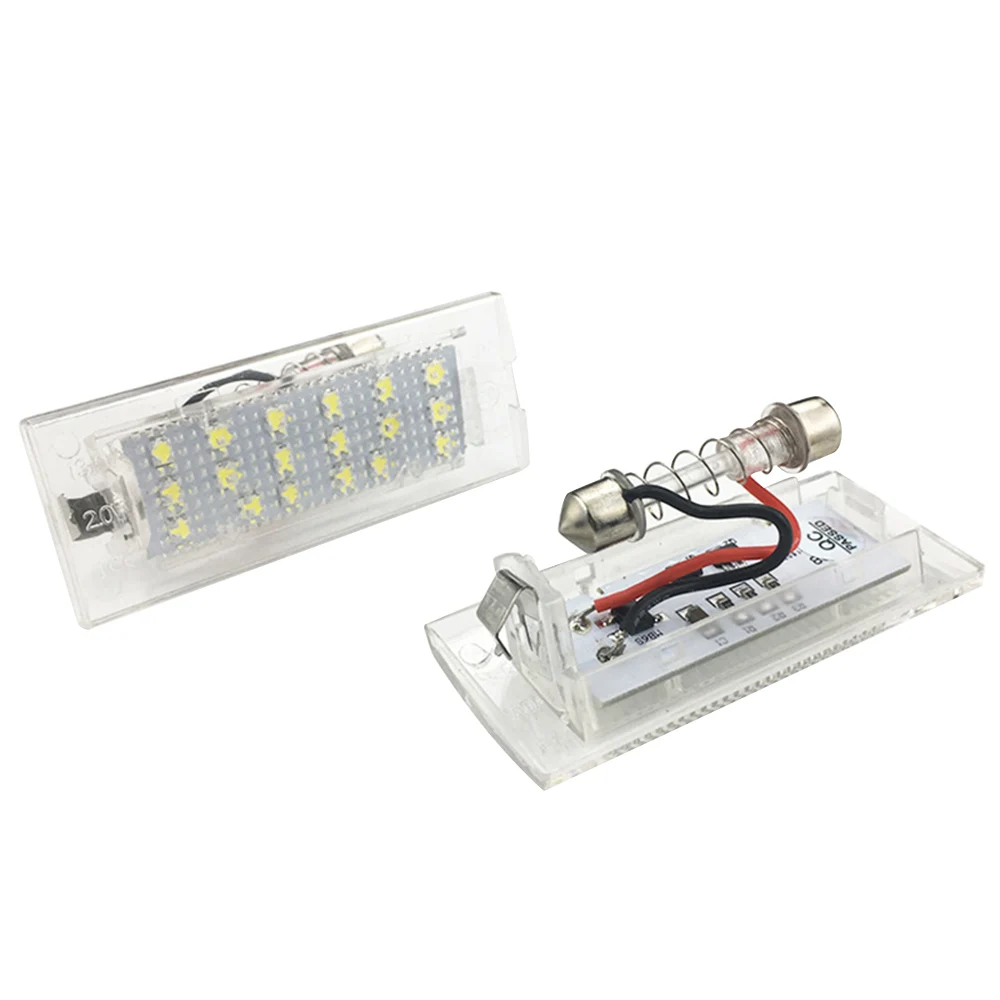 2Pcs For BMW E53 X5 E83 X3 6000k White 3528 Led License Plate Lights 12V Number Plate Lamp Bulb
2Pcs For BMW E53 X5 E83 X3 6000k White 3528 Led License Plate Lights 12V Number Plate Lamp Bulb