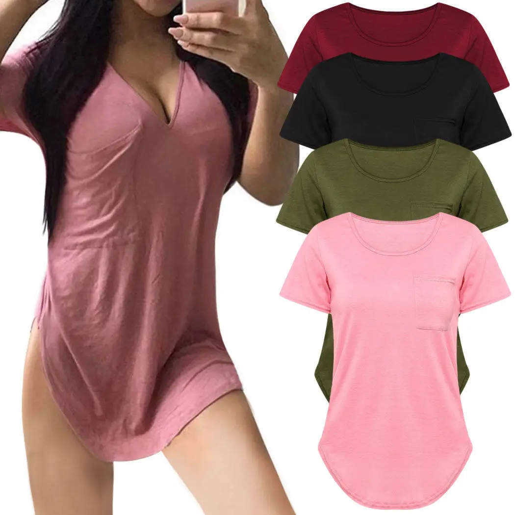 Fashion Women T-Shirts Short Sleeve Loose Top T-Shirt Tees Plus Size M-XL Summer Pink Black wine
Fashion Women T-Shirts Short Sleeve Loose Top T-Shirt Tees Plus Size M-XL Summer Pink Black wine