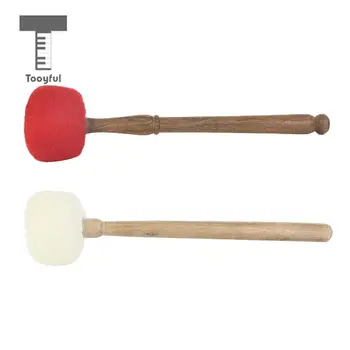Tooyful Handmade Wool Felt Hammer Mallet Stick Wood Handle Tibetan Buddhist Meditation Singing Bowl Accessory 29cm/11.41inch
Tooyful Handmade Wool Felt Hammer Mallet Stick Wood Handle Tibetan Buddhist Meditation Singing Bowl Accessory 29cm/11.41inch