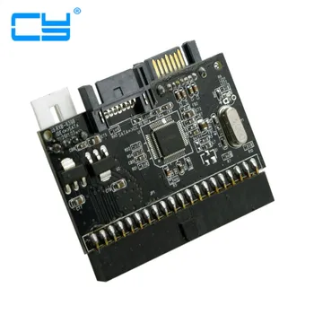 IDE 100 133 PATA to Dual Serial SATA 7PIN Adapter Reversible Converter for Hard Disk Drive
IDE 100 133 PATA to Dual Serial SATA 7PIN Adapter Reversible Converter for Hard Disk Drive