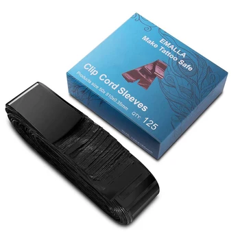 Newest 0.35mm Thickness 125PCS Black Disposable Tattoo Clip Cord Sleeves Tattoo Clip Cord Covers Bags Tattoo Accessories
Newest 0.35mm Thickness 125PCS Black Disposable Tattoo Clip Cord Sleeves Tattoo Clip Cord Covers Bags Tattoo Accessories
