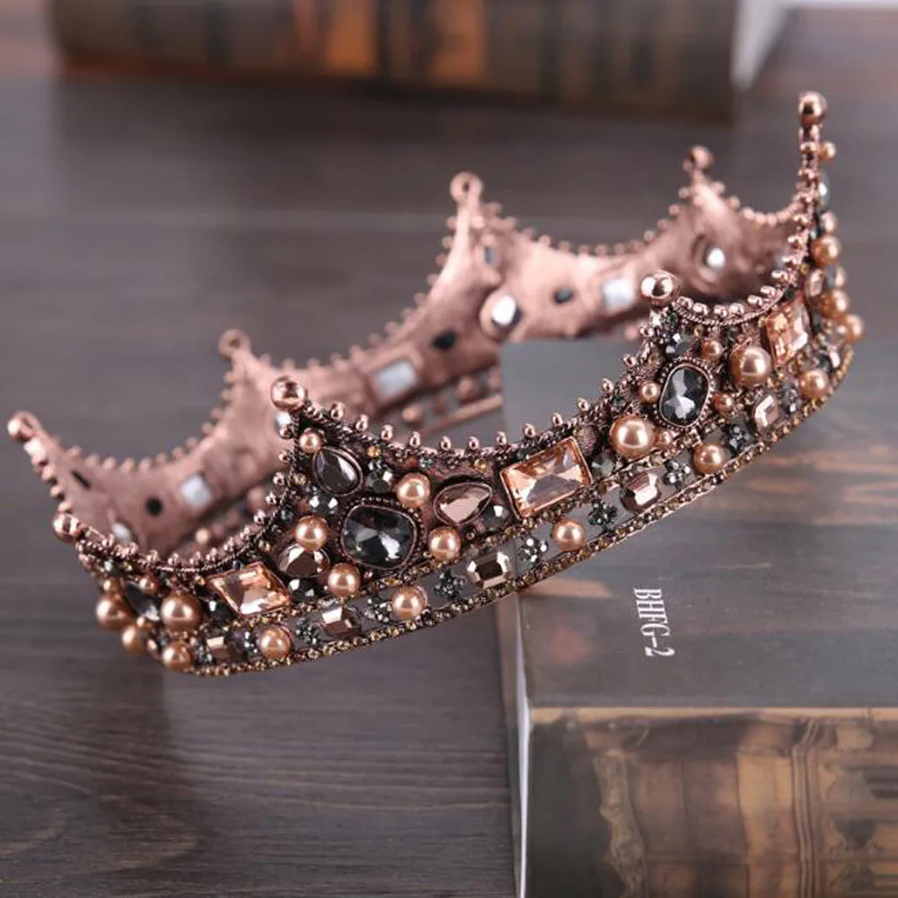 MHS.SUN New Arrival Vintage Baroque Crystal Rhinestone Crown 1PC Palace Queens Crown Tiara For Bridal Wedding Acessories
MHS.SUN New Arrival Vintage Baroque Crystal Rhinestone Crown 1PC Palace Queens Crown Tiara For Bridal Wedding Acessories