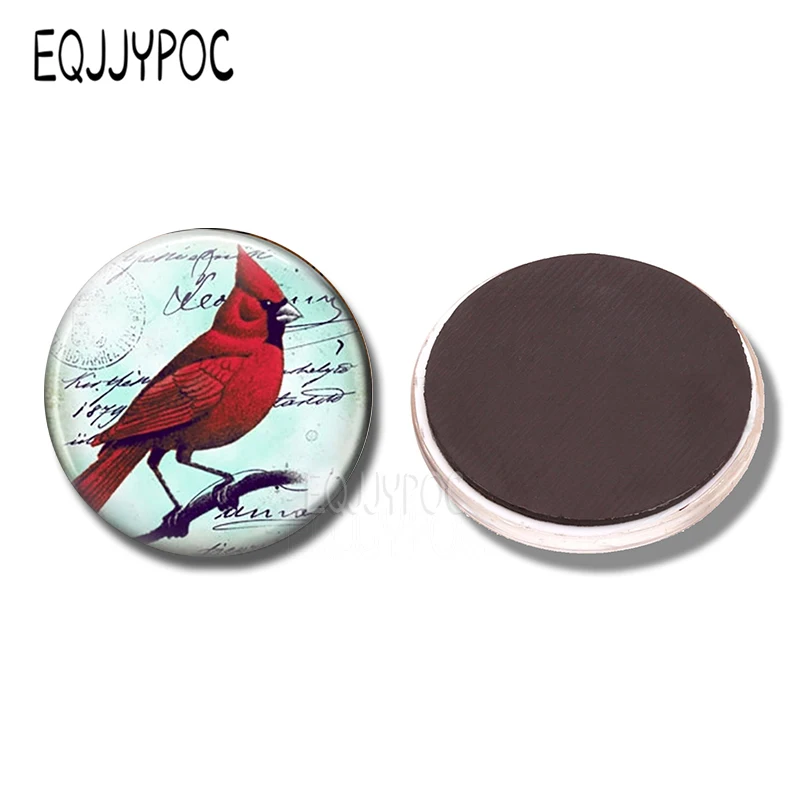 Red Cardinal Bird Refrigerator Magnets Cute Animals Glass Dome Crystal Fridge Memo Round Magnetic Sticker Home Decoration
Red Cardinal Bird Refrigerator Magnets Cute Animals Glass Dome Crystal Fridge Memo Round Magnetic Sticker Home Decoration