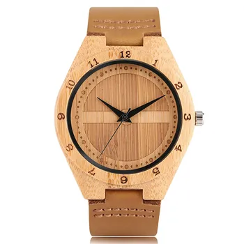 Luxury Hand-made Men Quartz Bamboo Wooden Watches Genuine Leather Watchband Natural Casual Design Wood Watch Best Gift for Male
Luxury Hand-made Men Quartz Bamboo Wooden Watches Genuine Leather Watchband Natural Casual Design Wood Watch Best Gift for Male
