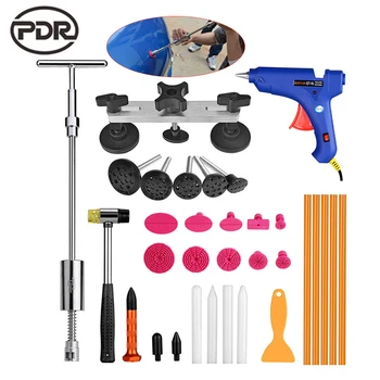 High Quality PDR Slide Hammer Pulling Bridge Puller Tabs Glue Gun Glue Sticks Dent Damage Repair Tools