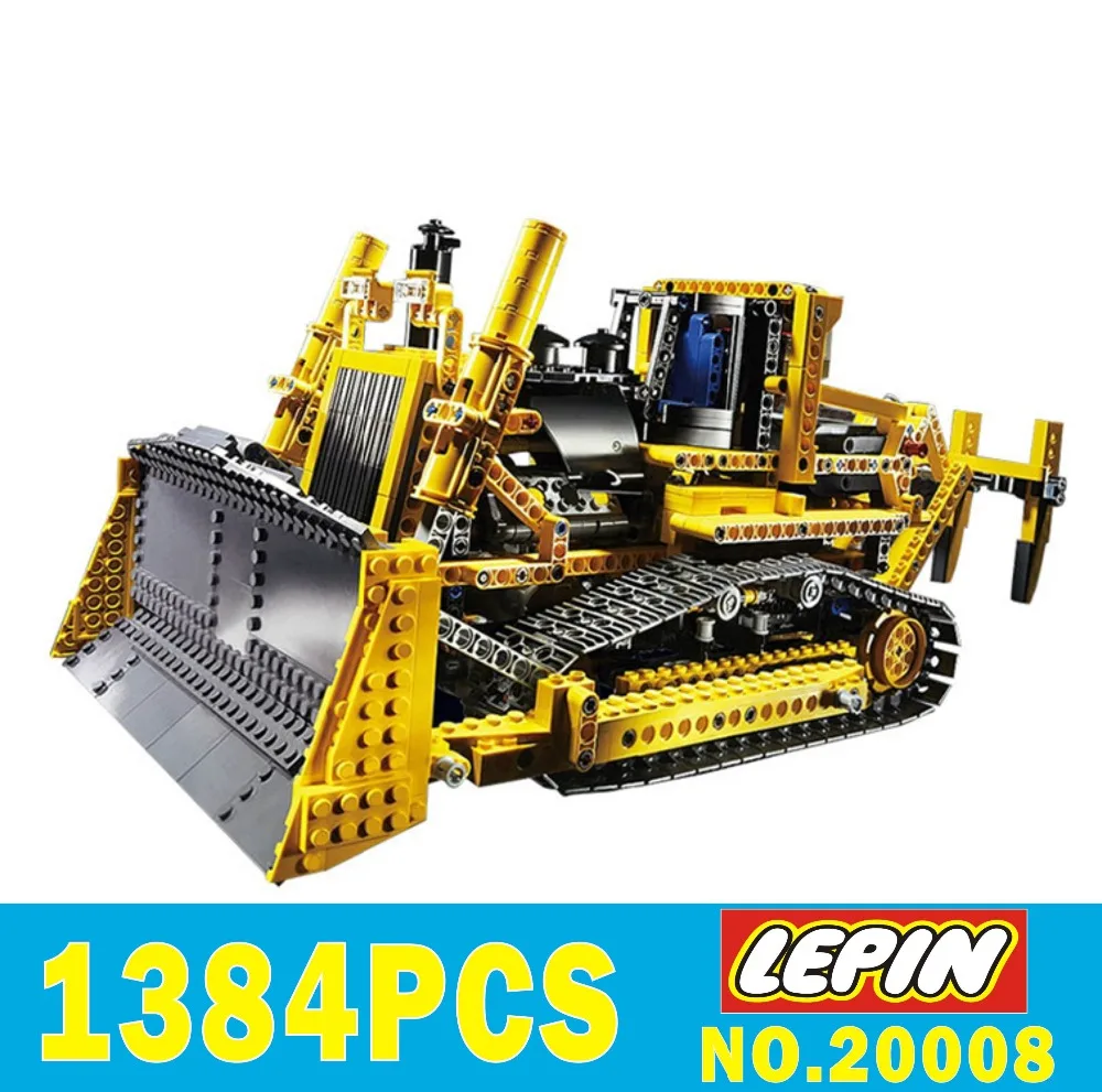 NEW LEPIN 20008 1384pcs Technic Series The Bulldozer Model Building Blocks Bricks Kits Compatible 8275 Boy Brithday Gifts
NEW LEPIN 20008 1384pcs Technic Series The Bulldozer Model Building Blocks Bricks Kits Compatible 8275 Boy Brithday Gifts