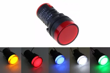 5PCS Indicator AD16-22DS 12V 24V 110V 220V Red/Green/Huang/Blue/White Indicator Lights
5PCS Indicator AD16-22DS 12V 24V 110V 220V Red/Green/Huang/Blue/White Indicator Lights