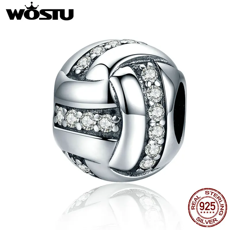 WOSTU Fashion New 925 Sterling Silver Glittering Ribbon Ball Shape Beads fit original WST Charm Bracelet Jewelry Gift FIC302
WOSTU Fashion New 925 Sterling Silver Glittering Ribbon Ball Shape Beads fit original WST Charm Bracelet Jewelry Gift FIC302