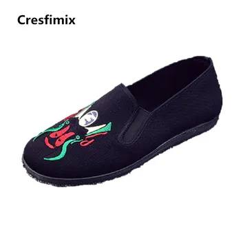 Cresfimix male fashion plus size black cloth slip on soft shoes men cool street comfortable shoes man's dragon print shoes b2766
Cresfimix male fashion plus size black cloth slip on soft shoes men cool street comfortable shoes man's dragon print shoes b2766