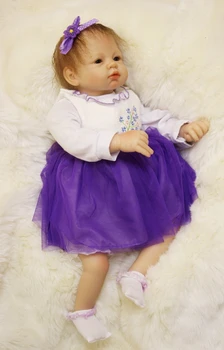 Doll reborn 55CM 22inch Bebes Reborn bonecas Lifelike girl soft Silicone Reborn Doll Fashion brand newborn Bebe alive dolls
Doll reborn 55CM 22inch Bebes Reborn bonecas Lifelike girl soft Silicone Reborn Doll Fashion brand newborn Bebe alive dolls