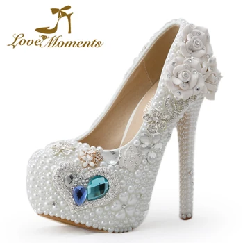 2018 Newest Arrival Fashion handmade ladies pearls high heels white wedding bridal shoes gorgeous crystal bride pumps large size
2018 Newest Arrival Fashion handmade ladies pearls high heels white wedding bridal shoes gorgeous crystal bride pumps large size