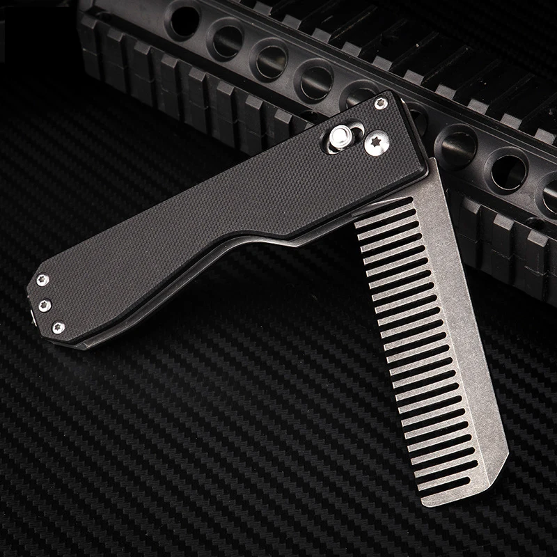 Tactical Comb Foldable Tungsten Steel Self-defense Women Security Multifunction Tool EDC Equipment Comb Survival Camping Tools
Tactical Comb Foldable Tungsten Steel Self-defense Women Security Multifunction Tool EDC Equipment Comb Survival Camping Tools