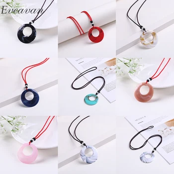 EUEAVAN 10pcs Vintage Chinese Style Hollow Round Geometric Necklace Acetic Acid Acrylic Health Wealth Jewelry For Men Women
EUEAVAN 10pcs Vintage Chinese Style Hollow Round Geometric Necklace Acetic Acid Acrylic Health Wealth Jewelry For Men Women